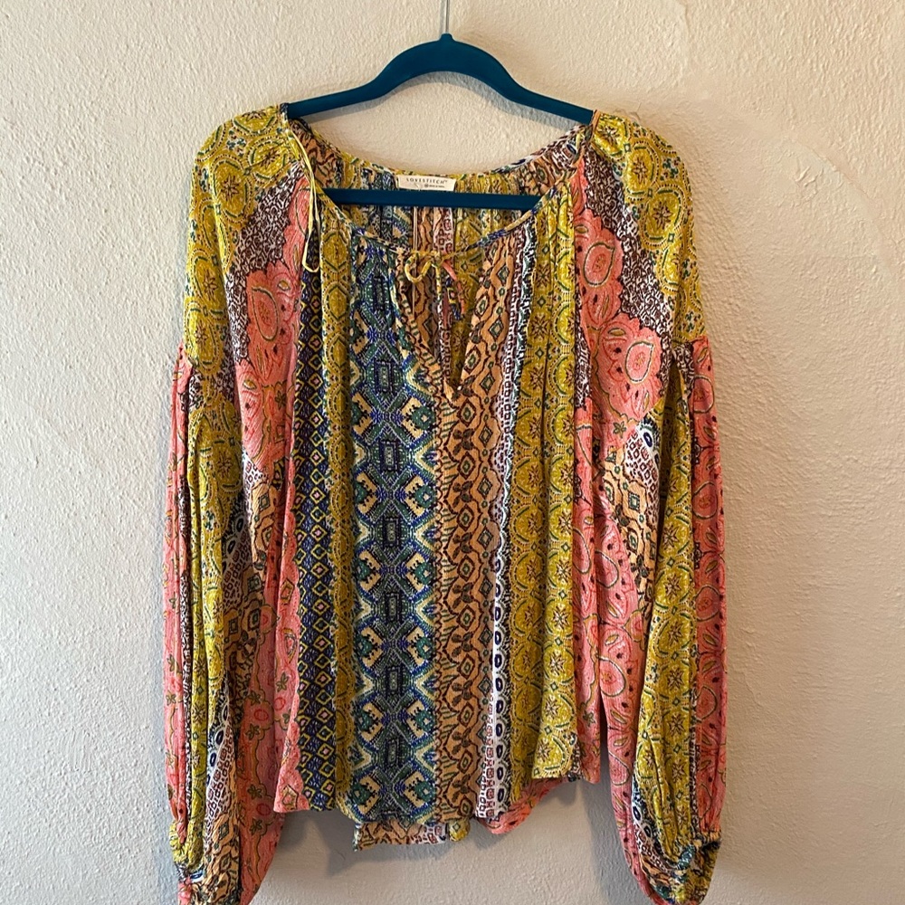 SOLD Boho Blouse